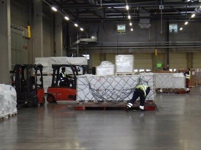 L'ensemble du terminal est en température dirigée.