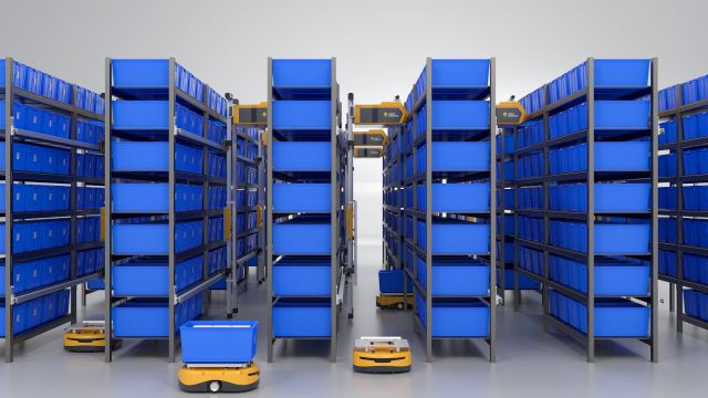 Airrob container handling robot system de Libiao Robotics